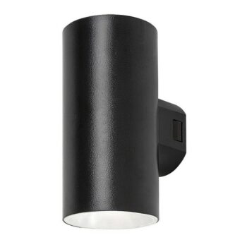 Rabalux 77155 vonkajšie nástenné LED svietidlo Urfa, 18W, IP65, čierna, 16 cm
