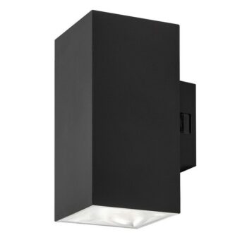 Rabalux 77157 vonkajšie nástenné LED svietidlo Urfa, 18W, IP65, čierna, 16 cm