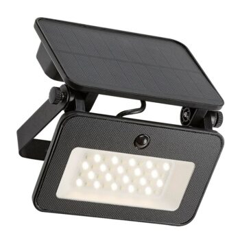 Rabalux 77159 vonkajšie nástenné solárne funkčné LED svietidlo Tarcal, 6W, IP65