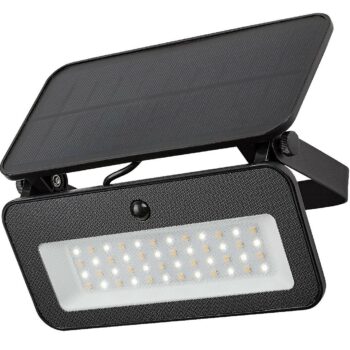 Rabalux 77160 vonkajšie nástenné solárne funkčné LED svietidlo Tarcal, 8W, IP65
