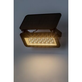 Rabalux 77160 vonkajšie nástenné solárne funkčné LED svietidlo Tarcal, 8W, IP65