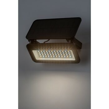 Rabalux 77160 vonkajšie nástenné solárne funkčné LED svietidlo Tarcal, 8W, IP65