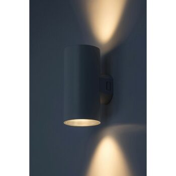 Rabalux 77162 vonkajšie nástenné LED svietidlo Urfa, 18W, IP65, biela, 16 cm