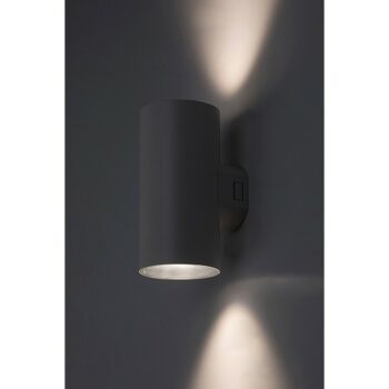 Rabalux 77162 vonkajšie nástenné LED svietidlo Urfa, 18W, IP65, biela, 16 cm