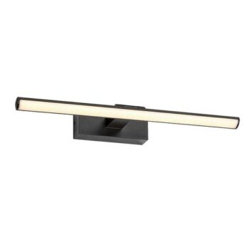 Rabalux 78001 nástenné LED svietidlo Gaten, 8 W, čierna
