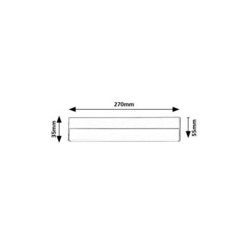 Rabalux 78046 podlinkové LED svietidlo Band 2, 27 cm, biela