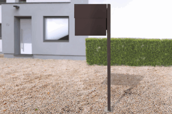 Radius design cologne Schránka na listy RADIUS DESIGN (LETTERMANN XXL 2 STANDING black 568F) čierna