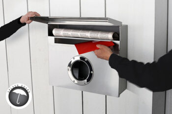 Radius design cologne Schránka na listy RADIUS DESIGN (LETTERMANN XXL anthracite 550G) antracit