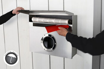 Radius design cologne Schránka na listy RADIUS DESIGN (LETTERMANN XXL stainless steel 550) nerez