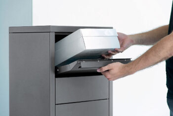 Radius design cologne Schránka na listy RADIUS DESIGN (LETTERMANN standing ovation 2 anthracite 601G) antracit