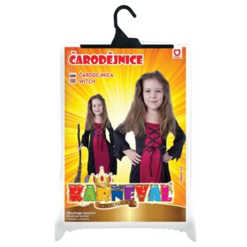Rappa Detský kostým Čarodejnica Morgana, veľ. M