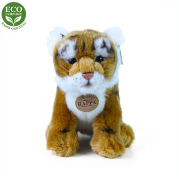 Rappa Eco-Friendly tiger hnedý sediaci 25 cm