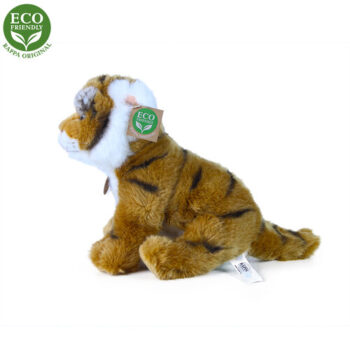 Rappa Eco-Friendly tiger hnedý sediaci 25 cm