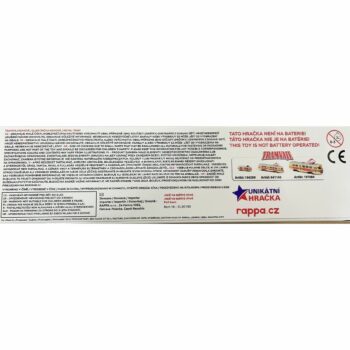 Rappa Kovová električka červená, 20 cm