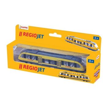 Rappa Kovový regionálny vlak RegioJet, 17 cm
