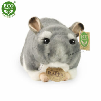 Rappa Plyšová činčila, 21 cm ECO-FRIENDLY