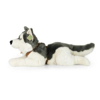 Rappa Plyšový husky s postrojem 60 cm ECO -FRIENDLY