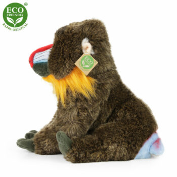 Rappa Plyšový mandril, 32 cm ECO-FRIENDLY