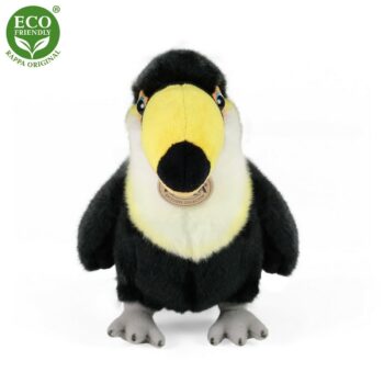 Rappa Plyšový tukan, 23 cm ECO-FRIENDLY