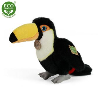 Rappa Plyšový tukan, 23 cm ECO-FRIENDLY