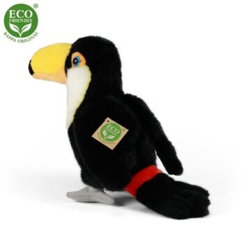 Rappa Plyšový tukan, 23 cm ECO-FRIENDLY