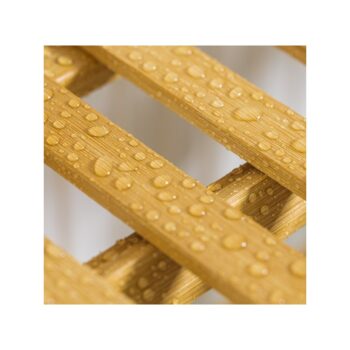 Rebríkový bambusový stojan na kvety – 4 praktické police