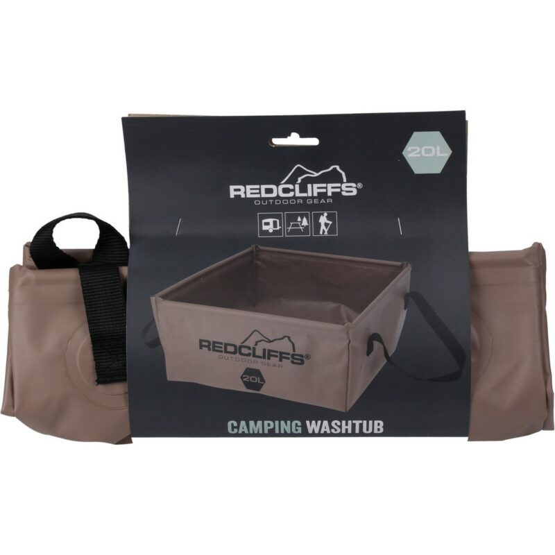 Redcliffs Skladací kempingový box s držadlami, 20 l Redcliffs Skladací kempingový box s držadlami, 20 l