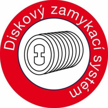 Reťazový zámok na motocykel RR.724.8x1500.CRN