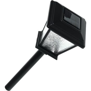 Retlux RGL 113 Solárne zapichovacie svietidlo čierna​, 1x LED teplá biela