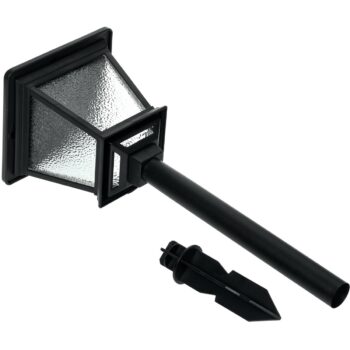 Retlux RGL 113 Solárne zapichovacie svietidlo čierna​, 1x LED teplá biela