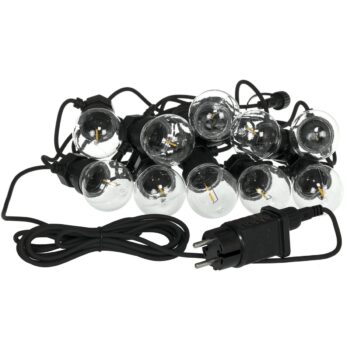 Retlux RGL 115 Party reťaz so žiarovkami, 10x LED žltá​, 5+3 m