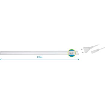 Retlux RLL 503 Lineárne LED svietidlo s trubicou T5 studená biela, 31,3 cm