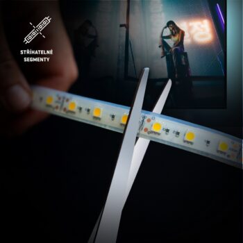 Retlux RLS 101 LED pásik s USB konektorom studená biela, 2 x 50 cm