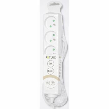 Retlux RPC 13 Predlžovací kábel, 5 zásuviek, 3 m