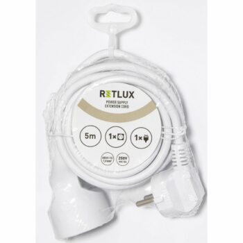 Retlux RPC 43 Predlžovací kábel, 1 zásuvka, 5 m