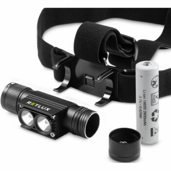 Retlux RPL 707 Outdoor nabíjacia LED CREE XM-L2 čelovka, dosvit 220 m, výdrž 15 hodín