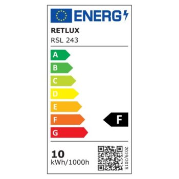 Retlux RSL 243 LED reflektor, 115 x 80 x 20 mm, 10 W, 800 lm