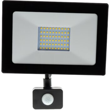Retlux RSL 248 LED reflektor s PIR senzorom, 230 x 220 x 47 mm, 50 W, 4000 lm