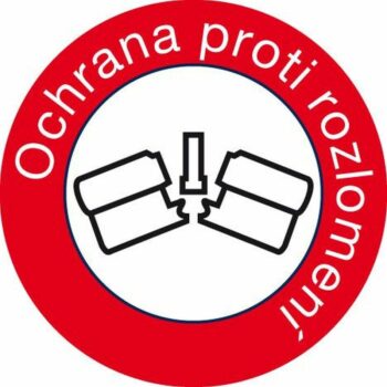 Richter EXR.30/40K.NI cylindrická vložka s gombíkom 30+40K mm, 6 ks kľúčov