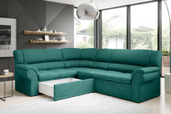 ALEXIS je elegantná rohová sedačka, ktorá Vám poskytne pohodlné sedenie. Sedačka má praktické funkcie, ktoré oceníte a to úložný priestor a funkciu rozkladu. Po rozložení vznikne plocha na príležitostné spanie o rozmere 120 x 205 cm. Nožičky na sedačke sú okrúhle plastové.Sedačka je tvorená vlnovcovou pružinou a PUR penou s hustotou T-30.Rozmery (ŠxVxH) : 270 x 93 x 220 cm. Výška sediska od zeme je 45 cm. Hĺbka sediska bez vankúšov je 50 cm.Farebné prevedenie : Monolith 37Prevedenie rohu : pravéPoťahová látka MONOLITH má špeciálnu ochrannú vrstvu, ktorá chráni pred rýchlym priesakom tekutín, odpudzuje vodu a vytvára drobné kvapôčky na povrchu. Na ošetrenie Vám stačí len jemná handrička alebo papierová utierka. Látka je vyrobená zo 100% polyesteru, je pevná a jemná na dotyk. Je odolná voči oteru a fľakom.Sedačka sa skladá z troch balíkov :124 x 93 x 90 cm – 30,5 kg132 x 93 x 90 – 54 kg182 x 93 x 90 – 79,5 kgDodávame v demonte.Farebné prevedenie sa môže líšiť v závislosti od nastavenia Vášho PC monitora alebo telefónu.