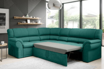 ALEXIS je elegantná rohová sedačka, ktorá Vám poskytne pohodlné sedenie. Sedačka má praktické funkcie, ktoré oceníte a to úložný priestor a funkciu rozkladu. Po rozložení vznikne plocha na príležitostné spanie o rozmere 120 x 205 cm. Nožičky na sedačke sú okrúhle plastové.Sedačka je tvorená vlnovcovou pružinou a PUR penou s hustotou T-30.Rozmery (ŠxVxH) : 270 x 93 x 220 cm. Výška sediska od zeme je 45 cm. Hĺbka sediska bez vankúšov je 50 cm.Farebné prevedenie : Monolith 37Prevedenie rohu : pravéPoťahová látka MONOLITH má špeciálnu ochrannú vrstvu, ktorá chráni pred rýchlym priesakom tekutín, odpudzuje vodu a vytvára drobné kvapôčky na povrchu. Na ošetrenie Vám stačí len jemná handrička alebo papierová utierka. Látka je vyrobená zo 100% polyesteru, je pevná a jemná na dotyk. Je odolná voči oteru a fľakom.Sedačka sa skladá z troch balíkov :124 x 93 x 90 cm – 30,5 kg132 x 93 x 90 – 54 kg182 x 93 x 90 – 79,5 kgDodávame v demonte.Farebné prevedenie sa môže líšiť v závislosti od nastavenia Vášho PC monitora alebo telefónu.