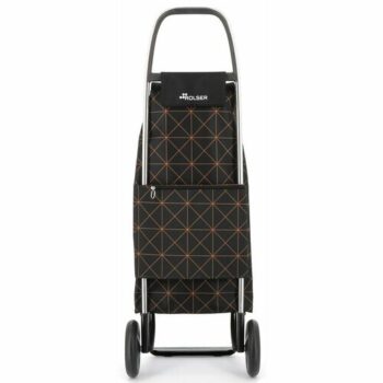 Rolser Nákupná taška na kolieskach I-Max Star 2, čierno-oranžová