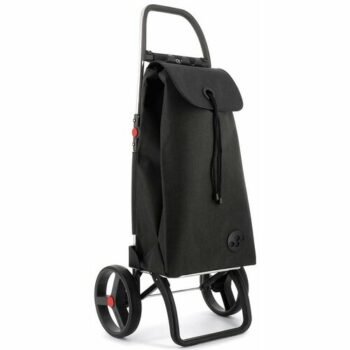 Rolser Nákupná taška na kolieskach I-Max Tweed 2 Logic RSG, čierna