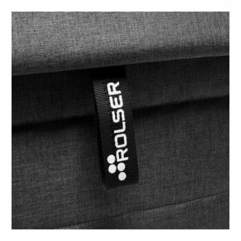 Rolser Nákupná taška na kolieskach Jolie Tweed RD6-2, čierna