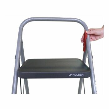 Rolser Skladacie schodíky M11 UNE, 3 stupne, antracit