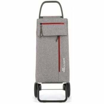 Rolser Wallaby Tweed RG2, šedá nákupná taška na kolieskach