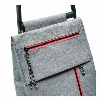 Rolser Wallaby Tweed RG2, šedá nákupná taška na kolieskach