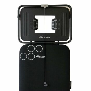 Rolser Žehliaca doska pre parné žehličky K-Tres Black Tube L, 120 x 38 cm, zelená