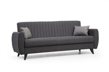 Rozkladacia pohovka Alkon 3 Dark Grey