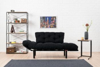 Rozkladacia pohovka Nitta Black
